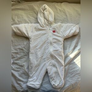 Vintage White Widgeon Baby Bunting